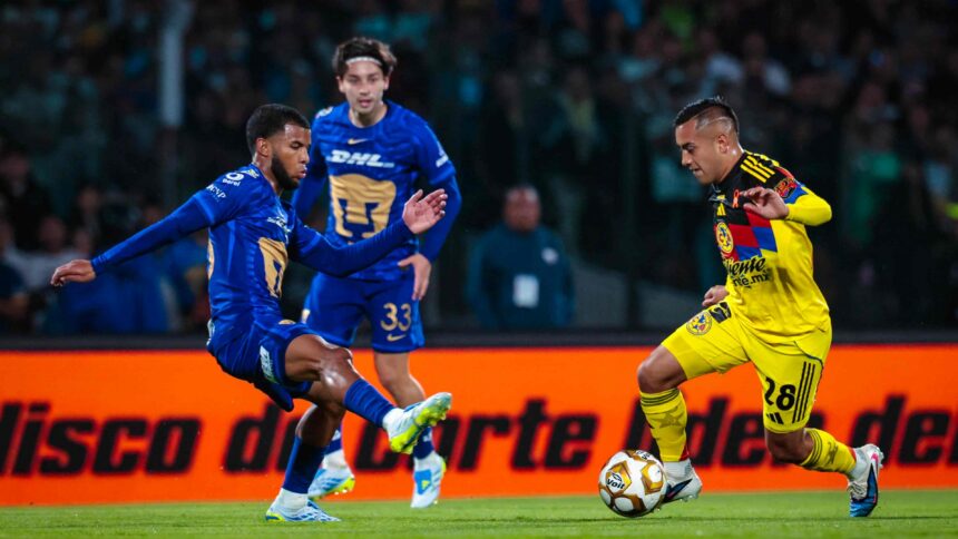 Juego cardiaco entre el América y el Pumas | @ClubAmerica