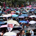 CNTE asfixia las calles el Día del Maestro I Fotos Gabriel Morales