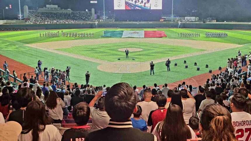 Se inauguró el nuevo estadio de béisbol Yu'Va, casa de los Guerreros de Oaxaca | Cortesía