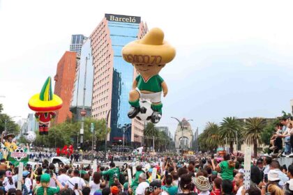 Así el desfile Mundialista en la CDMX | Fotos Gabriel Morales