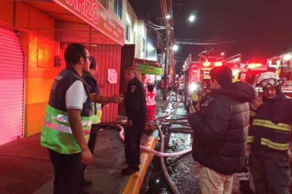 Incendio en Jamaica | Foto de Protección Civil de la CDMX