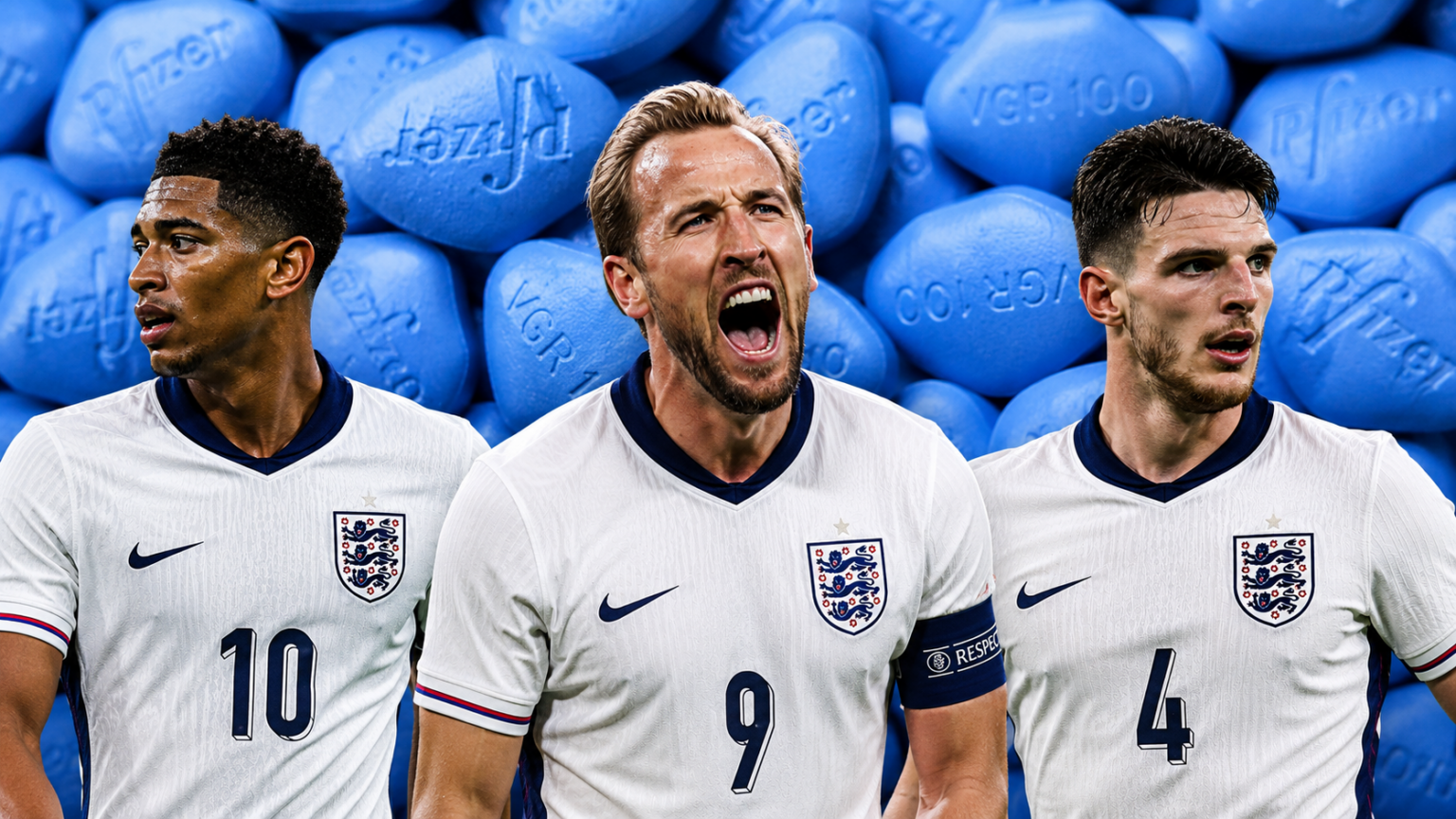Inglaterra podrá usar su pastillita azul | imagen ChatGPT