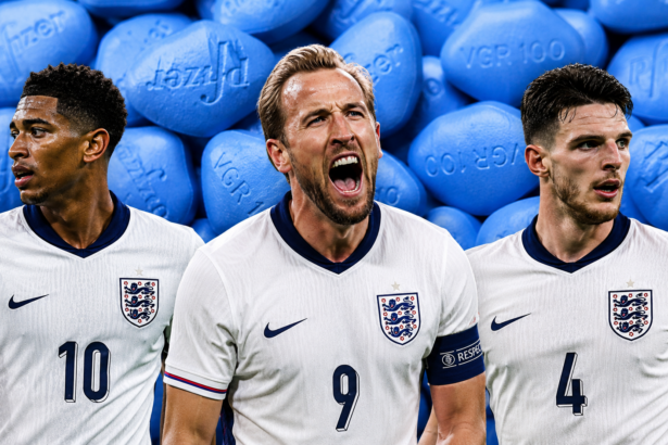 Inglaterra podrá usar su pastillita azul | imagen ChatGPT